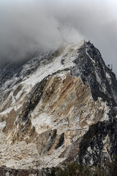 雪山
